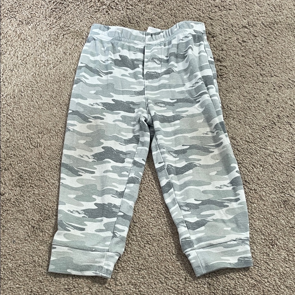 Calvin Klein - Kids Camouflage Gray Pants- Size 24 months